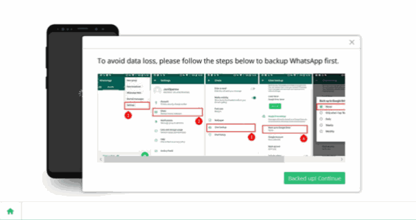 Select Messaging to recover Select Messaging to recover