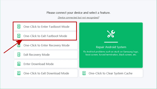 How to enter fastboot mode