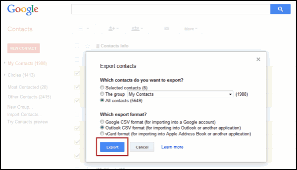 Backup Android contacts to PC Backup Android contacts to PC