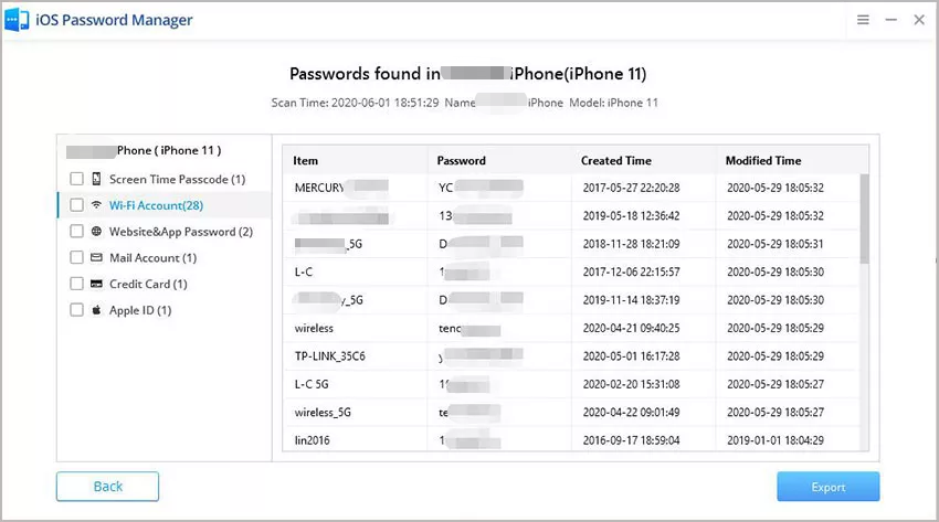 icloud keychain password