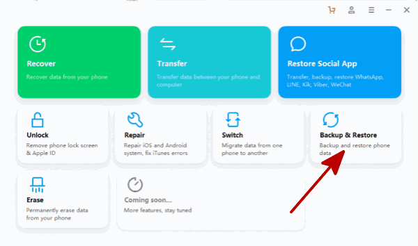 LG Backup and Restore