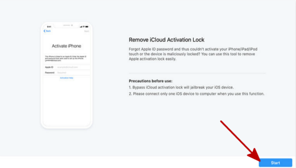 iPad activation lock hack