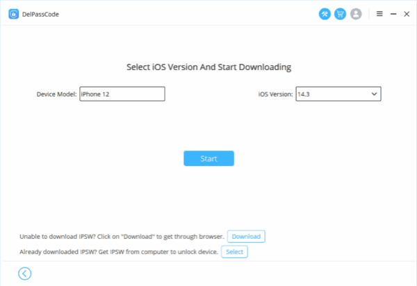Download iPhone firmware package