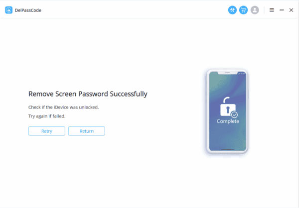 Reset iPad password