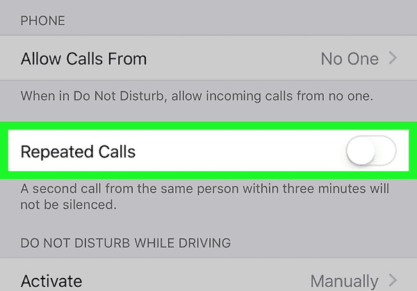 Call Blocking iPhone