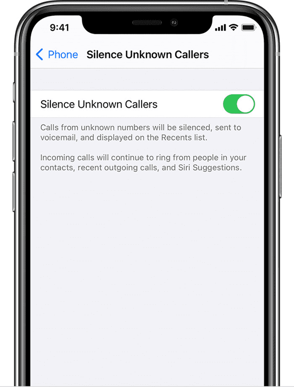 Call Blocking iPhone