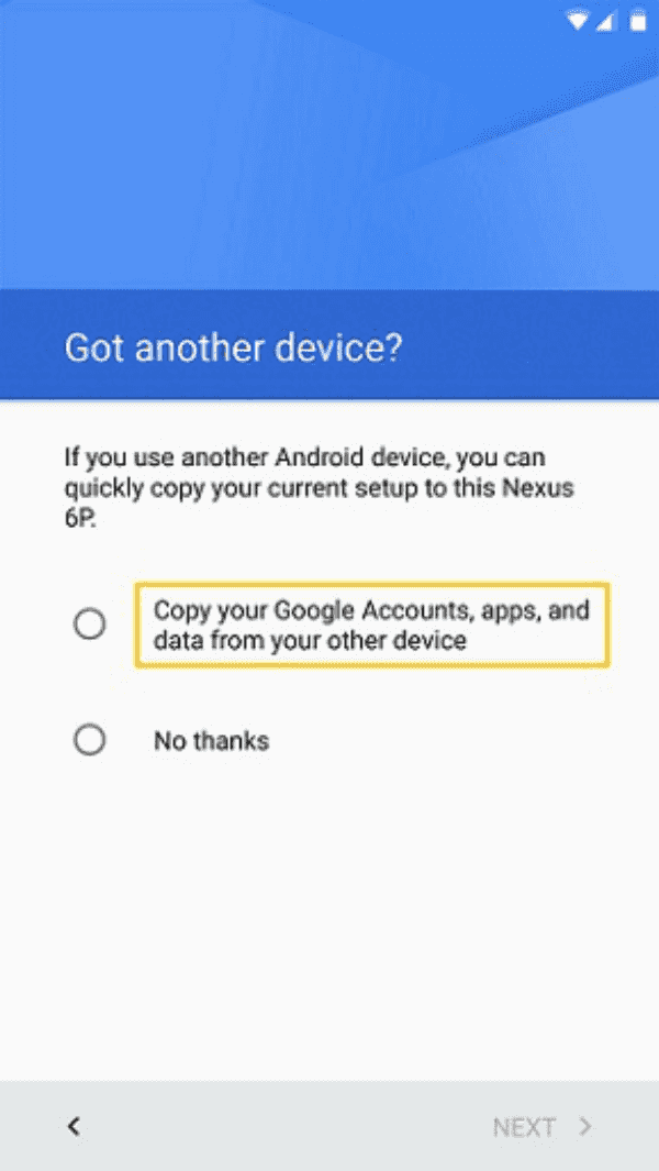 Google Set Up Nearby Device