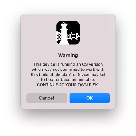 Jailbreak iPhone using Mac
