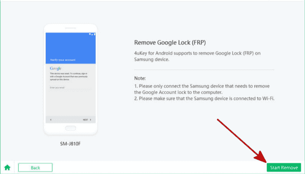 How to bypass Google lock