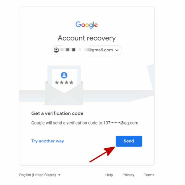 Google Account Forgot Password