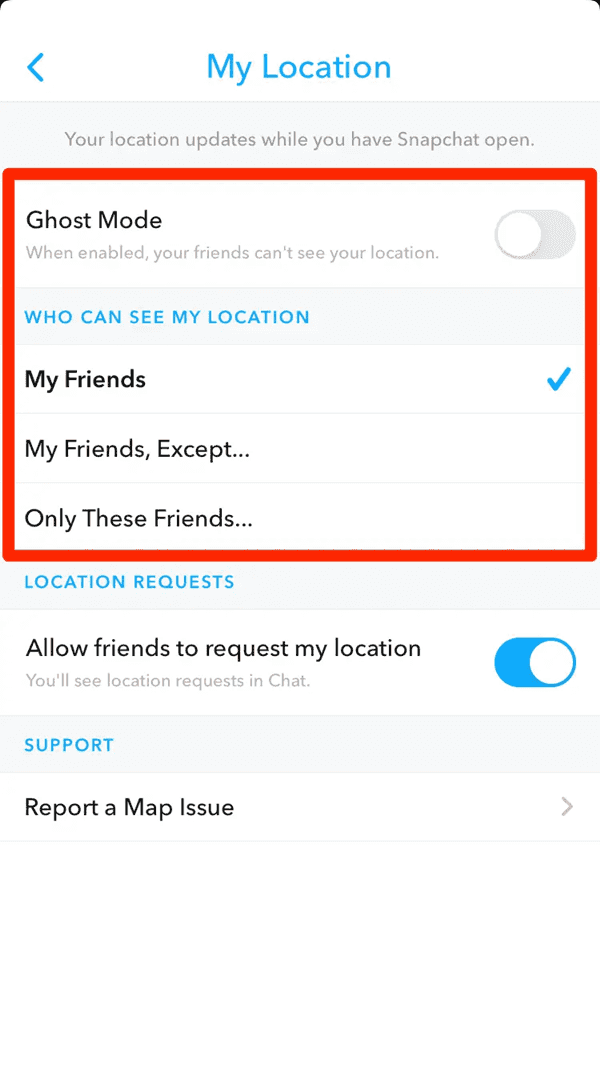Snapchat Location Spoofer