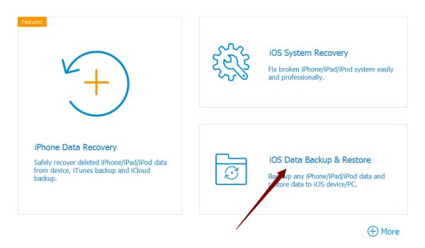 Backup iPad to computer