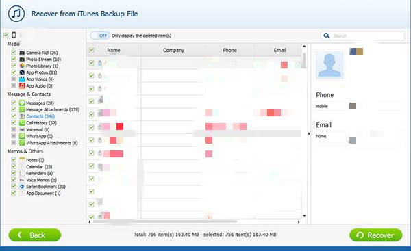 Recover deleted photos iPhone from backup
