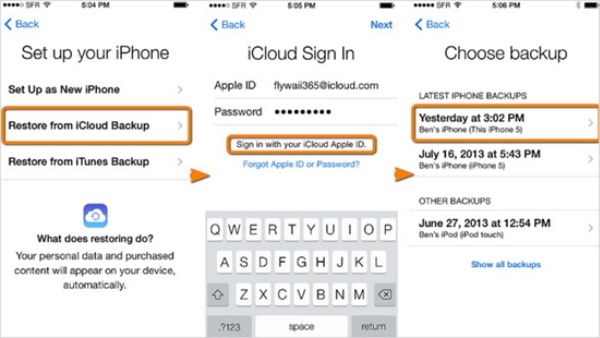 Restore deleted photos from iCloud Restore deleted photos from iCloud