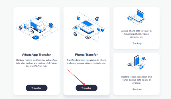 Transfer contacts from Android to iPhone