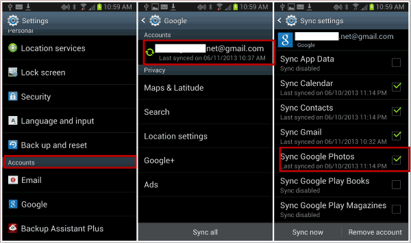 How to transfer contacts from Android to Android