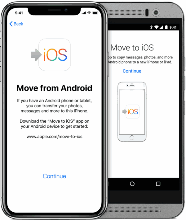 Move from Android to iOS