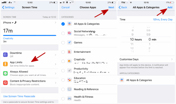 How to reset screen time passcode How to reset screen time passcode