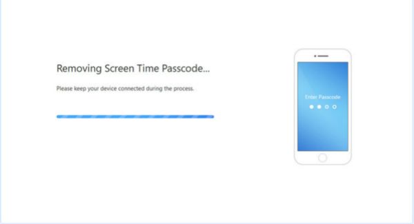 Removing screen time passcode