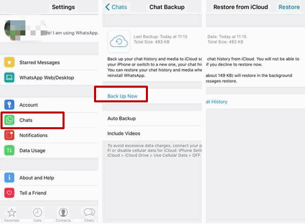 How to recover deleted WhatsApp messages on iPhone