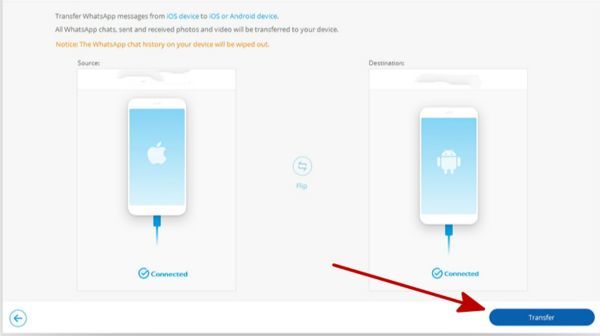 Transfer WhatsApp from iPhone to HUAWEI Transfer WhatsApp from iPhone to HUAWEI