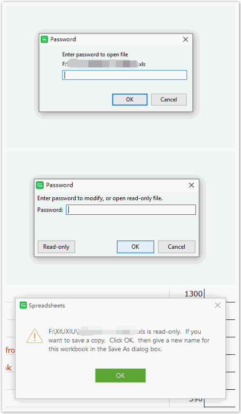 password protect excel