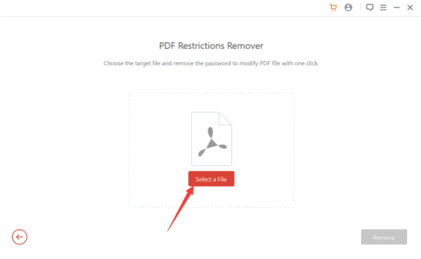 Unlock PDF for editing