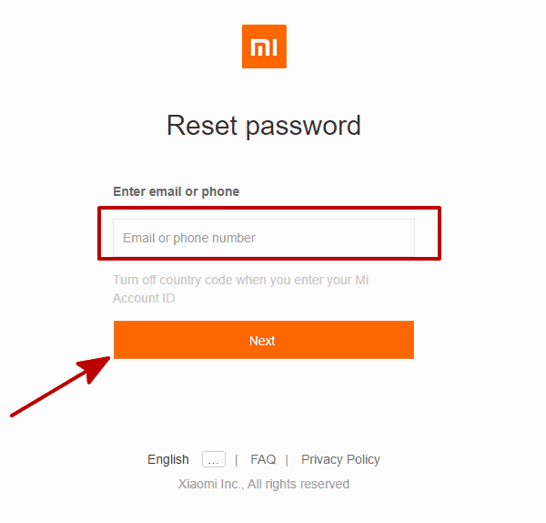 Xiaomi Unlock Xiaomi Unlock