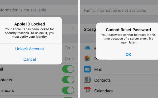 Locked out of Apple ID
