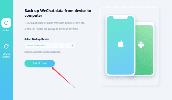 How to backup WeChat