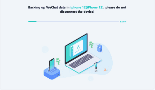 How to backup WeChat