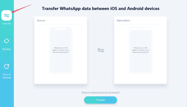 Transfer WhatsApp from Samsung to HUAWEI