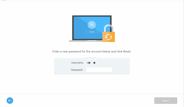 Windows change password 